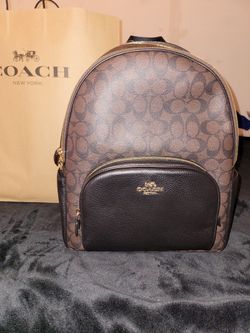 coach back pack