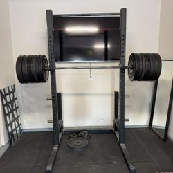 E.T.E Deluxe Squat Rack