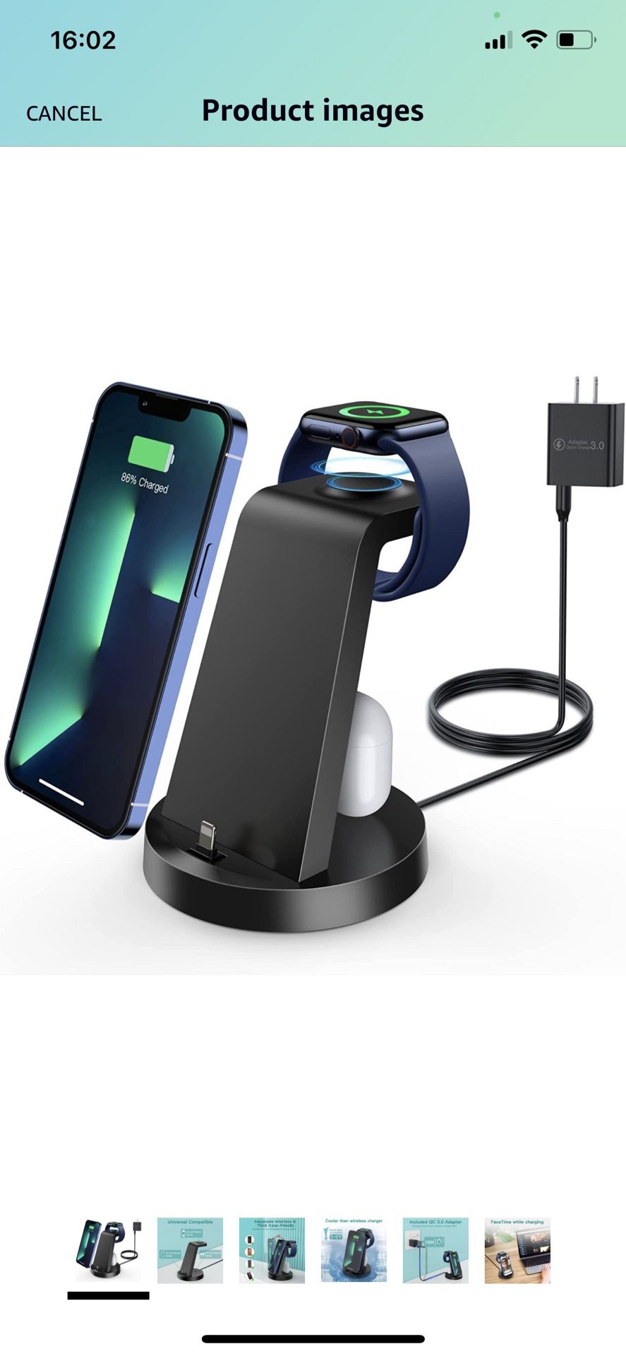 Charging Station for Multiple Devices,3 in 1 Fast Charging Station Dock for iPhone Series 14 Pro Max/13/12/11/X/8 Plus,Airpods,DUMTERR Desk Wireless C