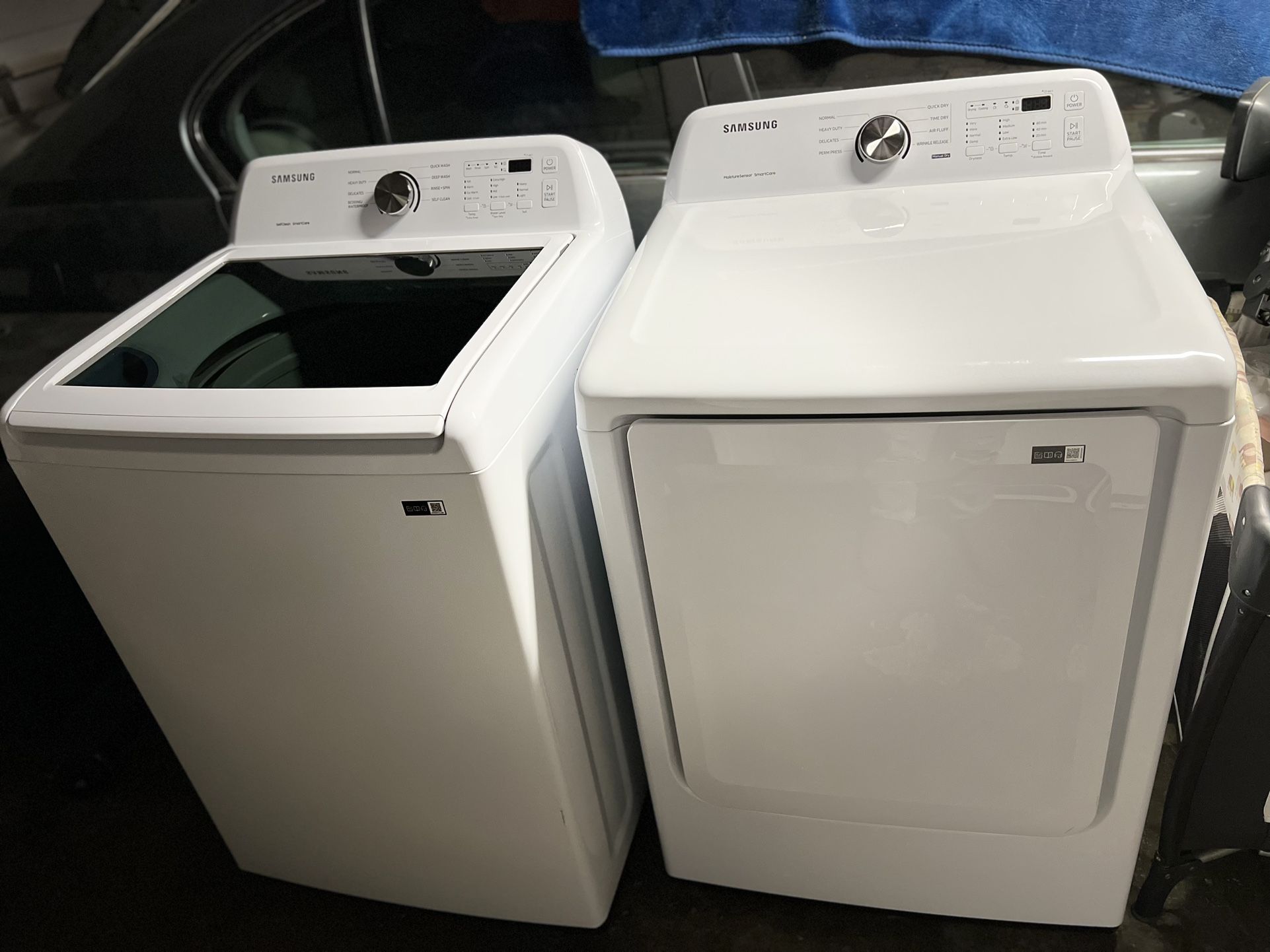 Samsung Washer And Gas Dryer Like New 