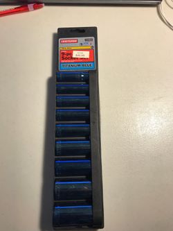 Brand new 9 pc socket set