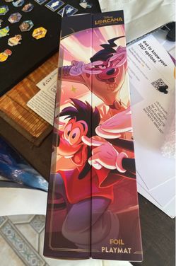 Disney Lorcana hyperia city foil mat