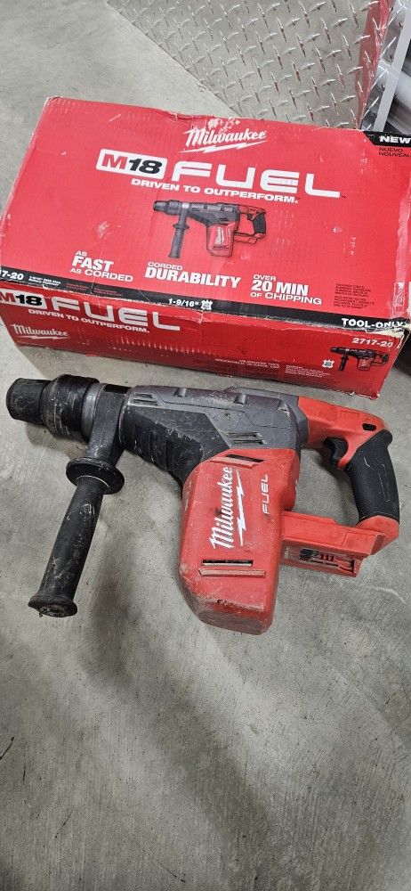 Used Milwaukee rotary hammer drill