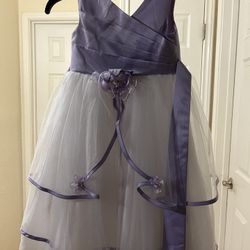 Little Girls Purple Dress Size 4  $10