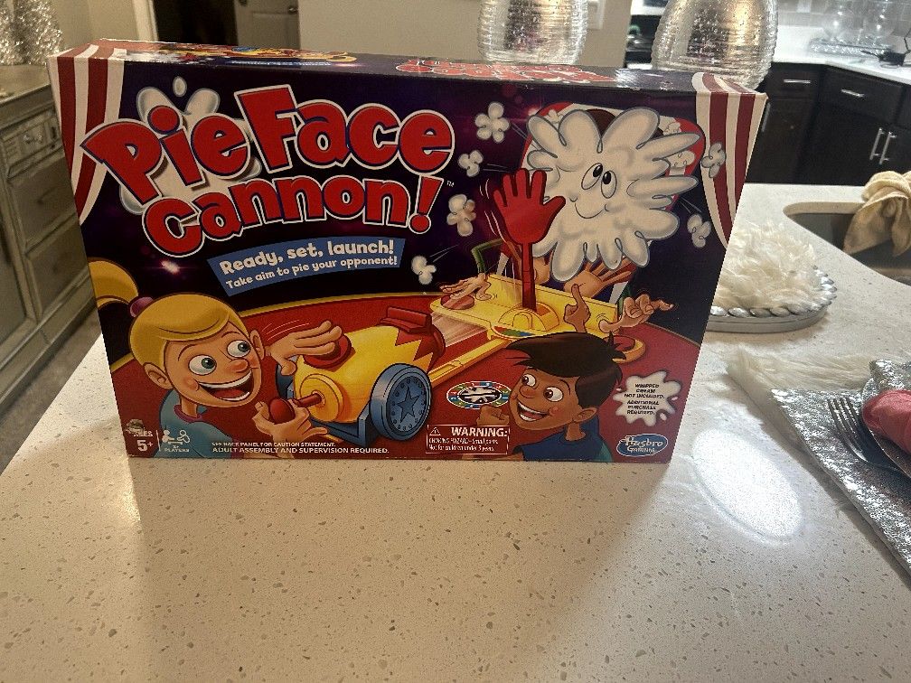 Pie Face Cannon Game