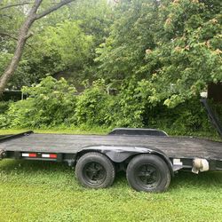 Trailer 16ft Heavy Duty 14k . Title 