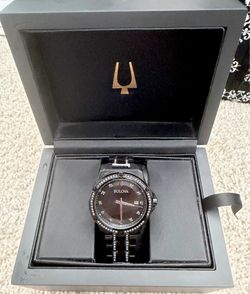 Bulova Men’s Crystal Accent Watch