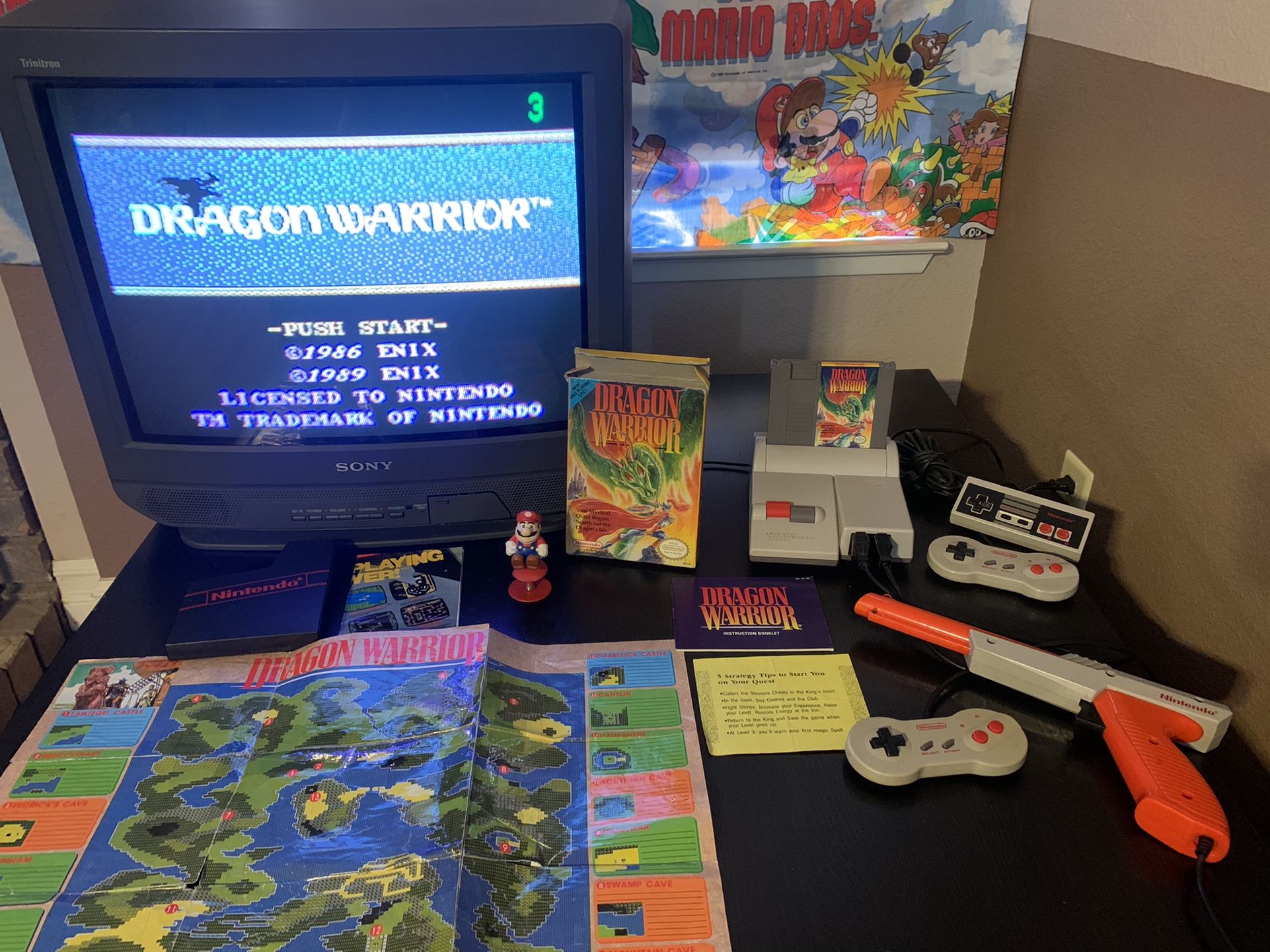 Dragon Warrior for the original Nintendo Nes console