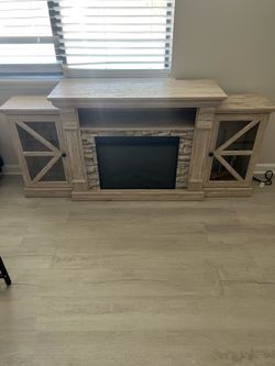 Electric Fireplace TV Stand / Entertainment Centers