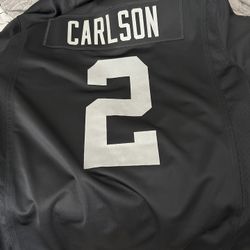 Las Vegas Raiders Carlson  Jersey New Large