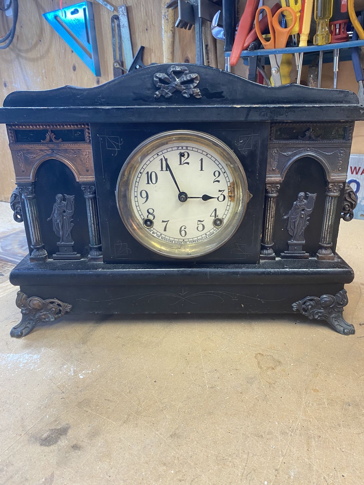 Antique clock