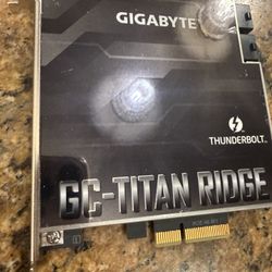 Gigabyte GC TITAN RIDGE Thunderbolt 3 PCIe Expansion Card