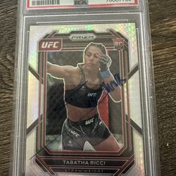 UFC-TABATHA RICCI  PSA 10/ Auto