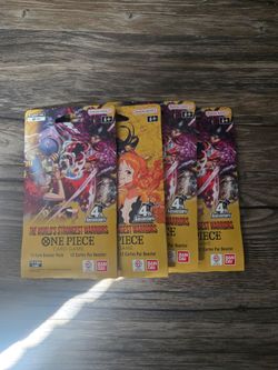One piece the world's strongest warriors sleeves