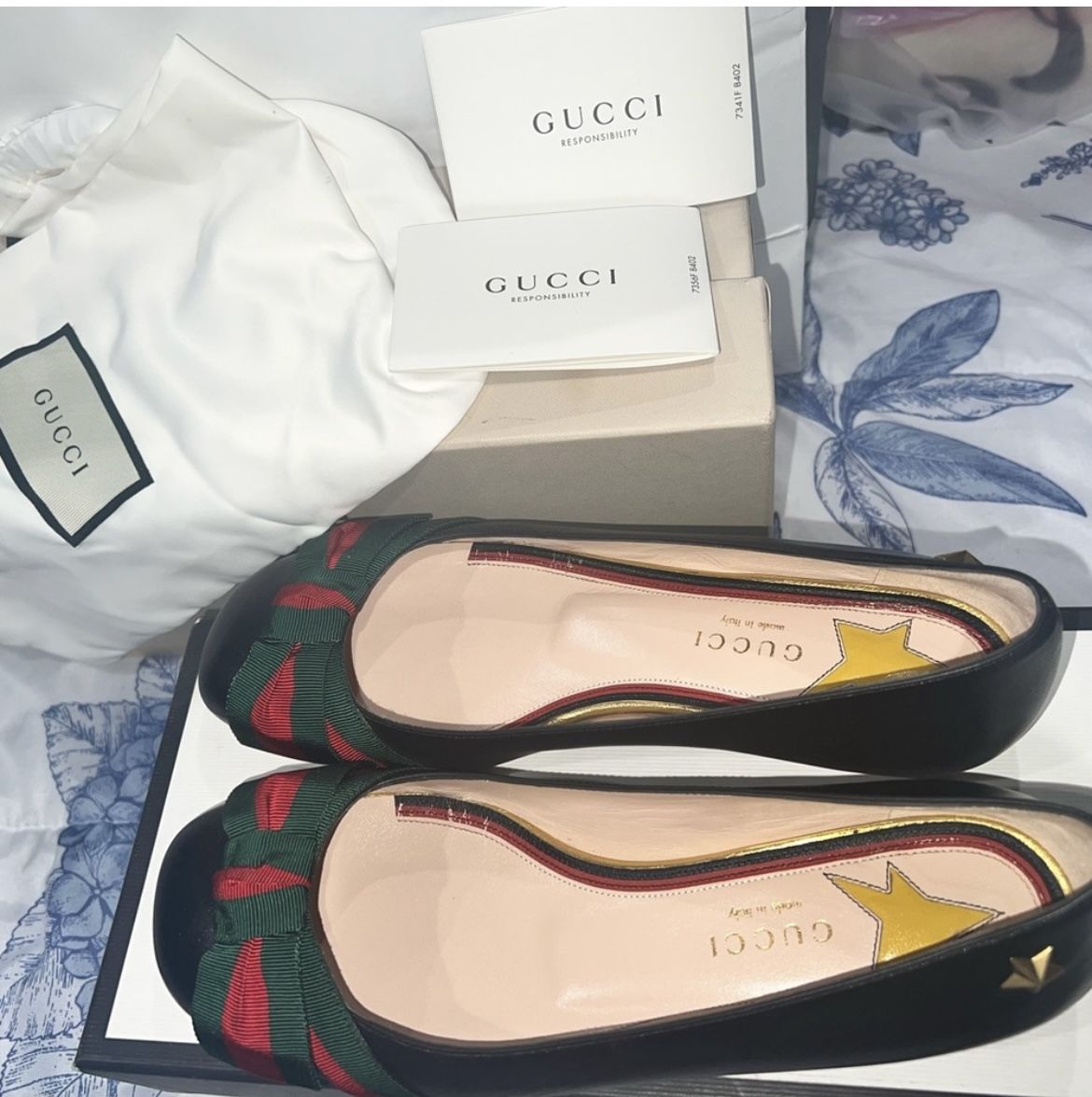 Authentic Gucci Ballet Flat Shoes