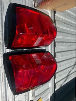 2018 Chevy Silverado Chevrolet tail lights