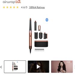 💡Brand new Dyson Airwrap i.d.™ multi-styler and dryer Straight+Wavy