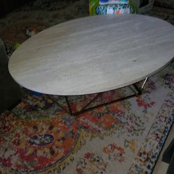 Two End Tables And Center Table