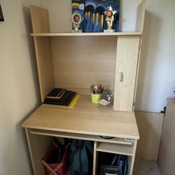 FANCY IKEA WOODEN DESK- mint condition