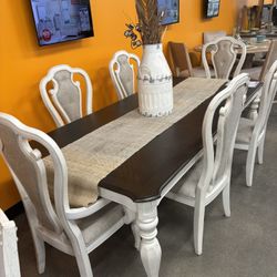 7pc Dining Table Set