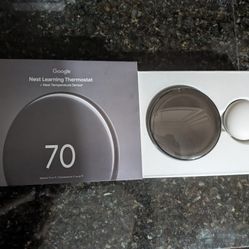 Nest Thermostat 4th Generation With Nest Sensor