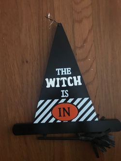 Halloween Decoration In/out Hanging Sign