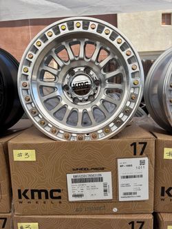 Rim silver machined SD kmc km552 for 4 1200