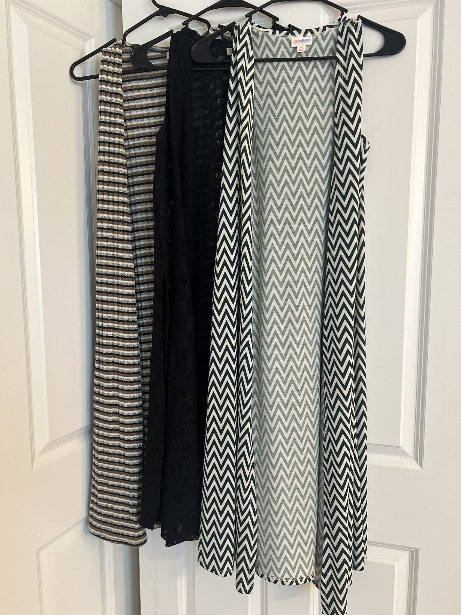 3 Lularoe Long Sweater Vest
