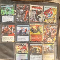 Magic The Gathering Spider-Man Cards