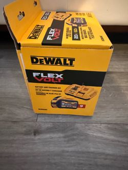 20V/60V MAX FLEXVOLT Lithium-Ion 9.0Ah Battery and Charger Starter Kit