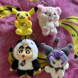 Plushie keychains