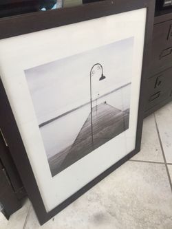 Pretty prints in brown frames