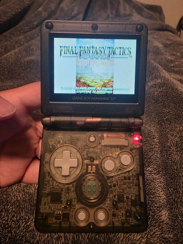Nintendo Gameboy Advance SP IPS screen Upgrade
