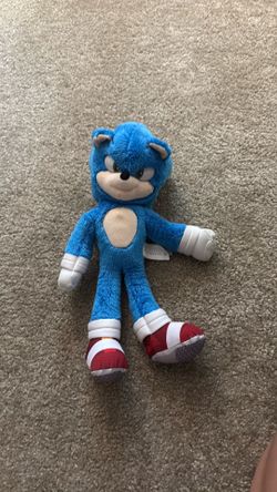 sonic 2 movie plushie