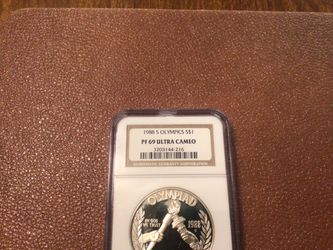 1988 - S Olympic Commemorative Dollar PF69 Ultra Cameo
