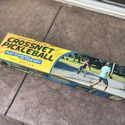 “CROSSNET PICKLEBALL” Play Standard or Four-Way