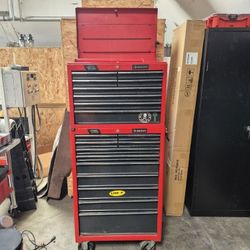Husky Double Box With A Few Tools 