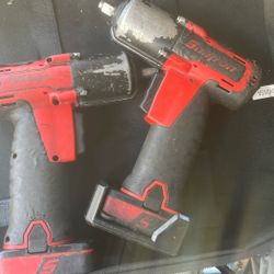 Snap On 14.4 Drivers (2) With Bag