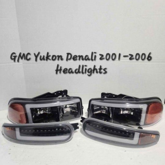 GMC Yukon 2001-2006 Headlights 
