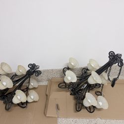 Used chandeliers - $1