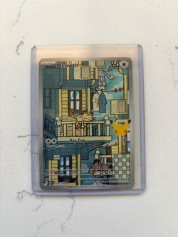 Pokémon Meowth 30th Anniversary Card