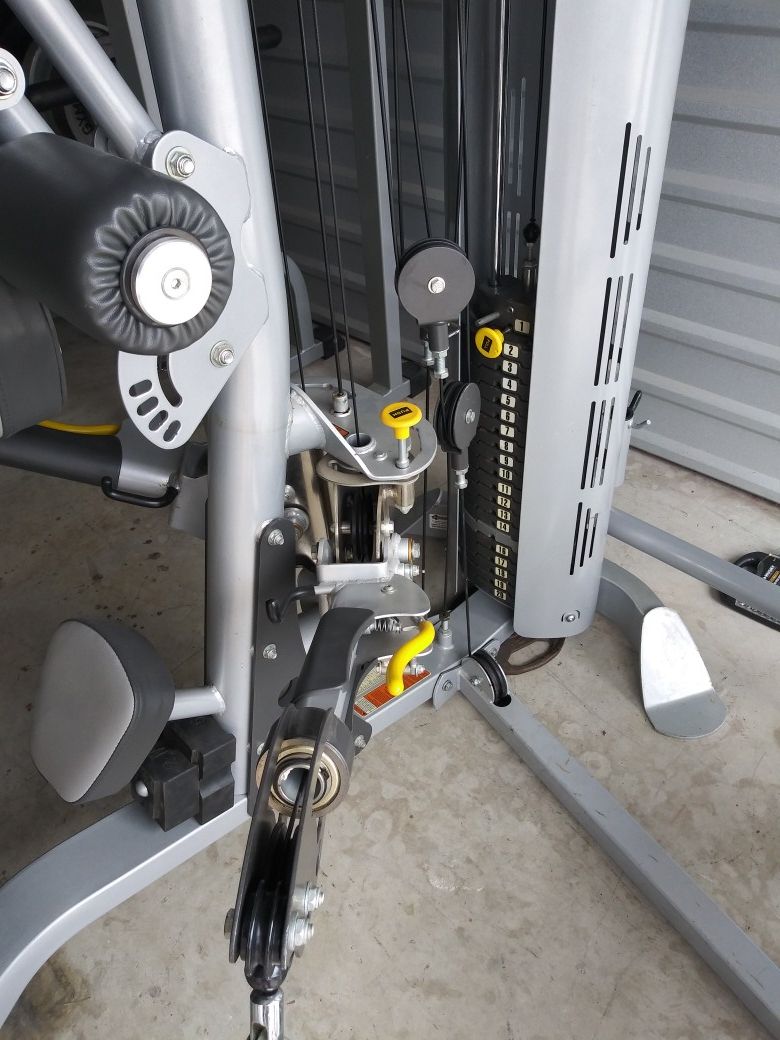 Hoist V core home gym with leg extension curl add on for Sale in