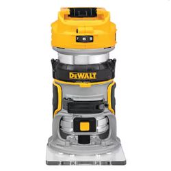 DEWALT 20V MAX XR Cordless Brushless Fixed Base Compact Router (Tool Only) @Dw-984