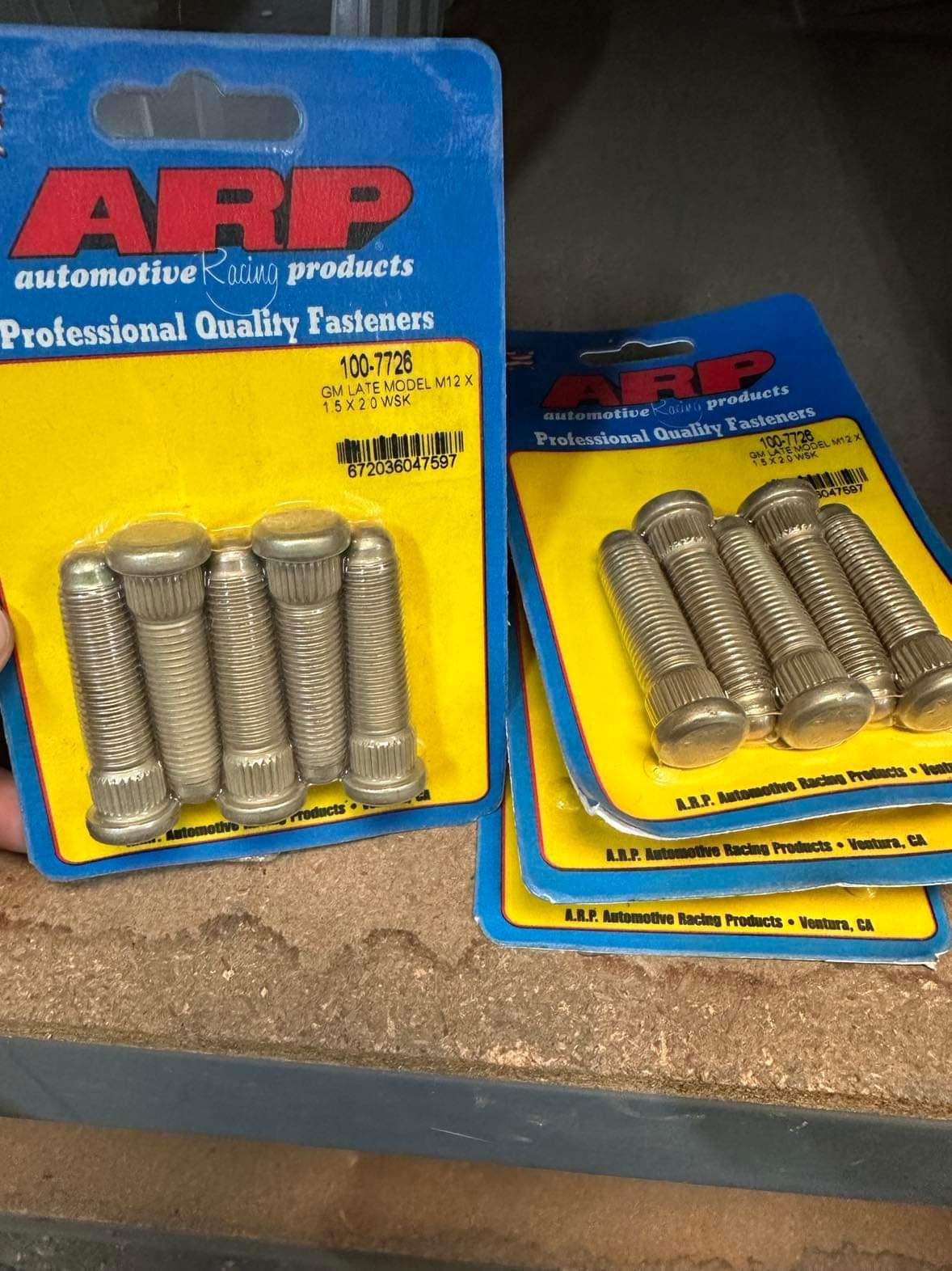 ARP Wheel Studs #100-7726 for GM Late Model