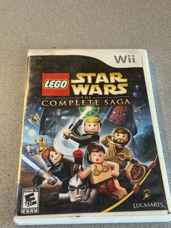 Lego Star Wars: The Complete Saga (Nintendo Wii, 2007) - Complete with Manual
