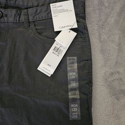 Calvin Klein Mens Pants-New With Tags