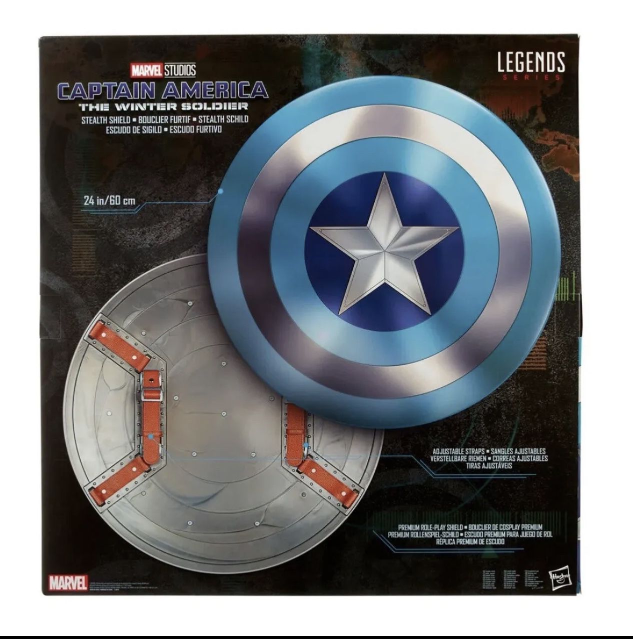 Marvel Legends Series Captain America: Winter Soldier Stealth Shield by Hasbro