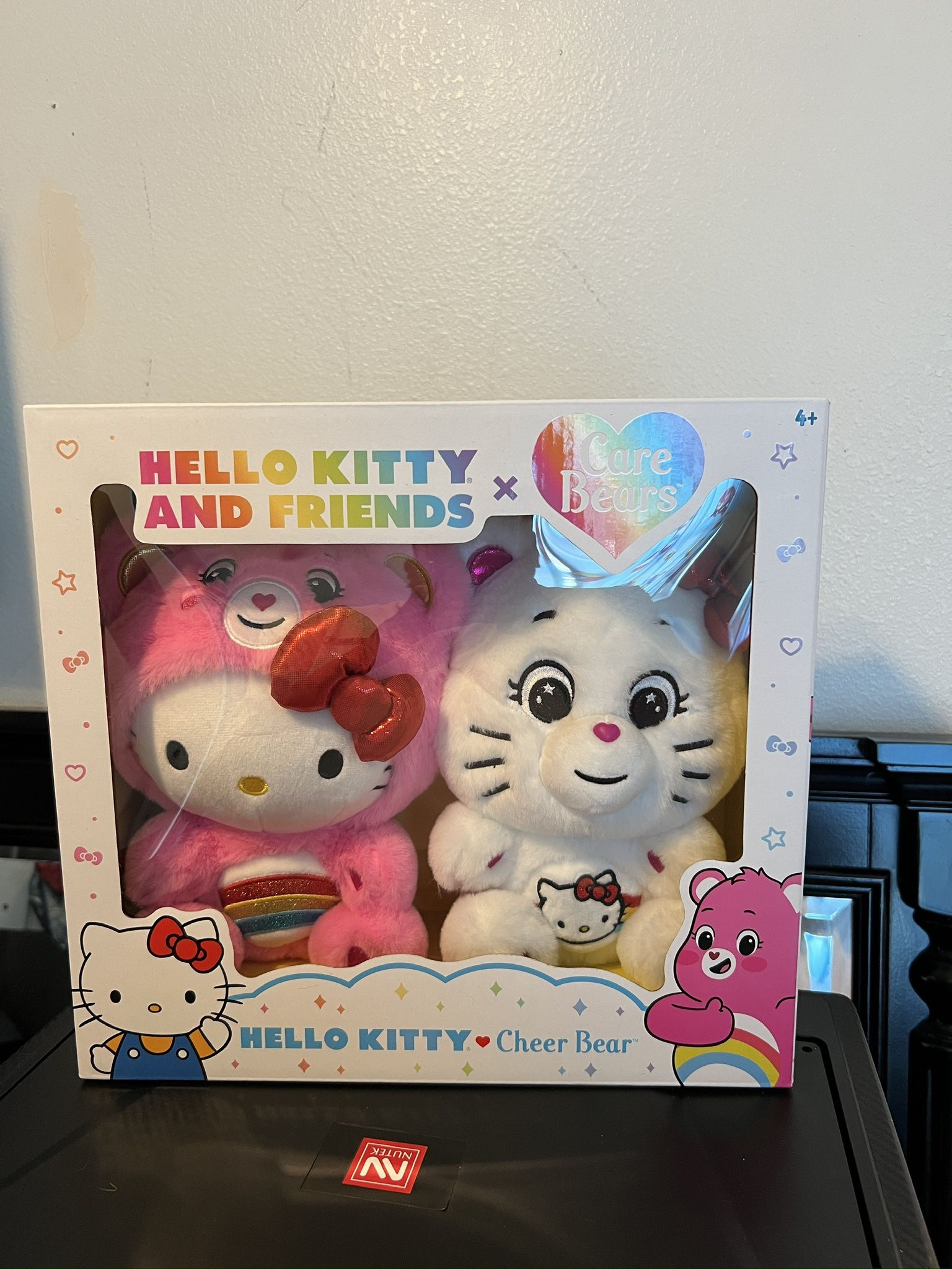 Hello Kitty And Friends Care Bear Plush 