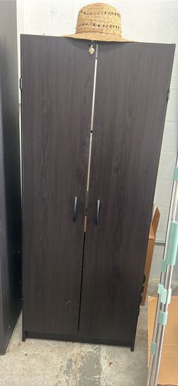 Black skinny Ikea cabinets/bookshelves/laundry/bathrooom  storage