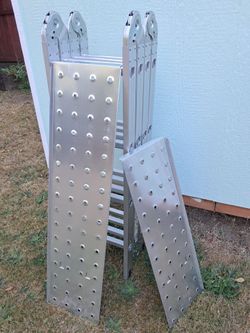 15.5 foot folding ladder